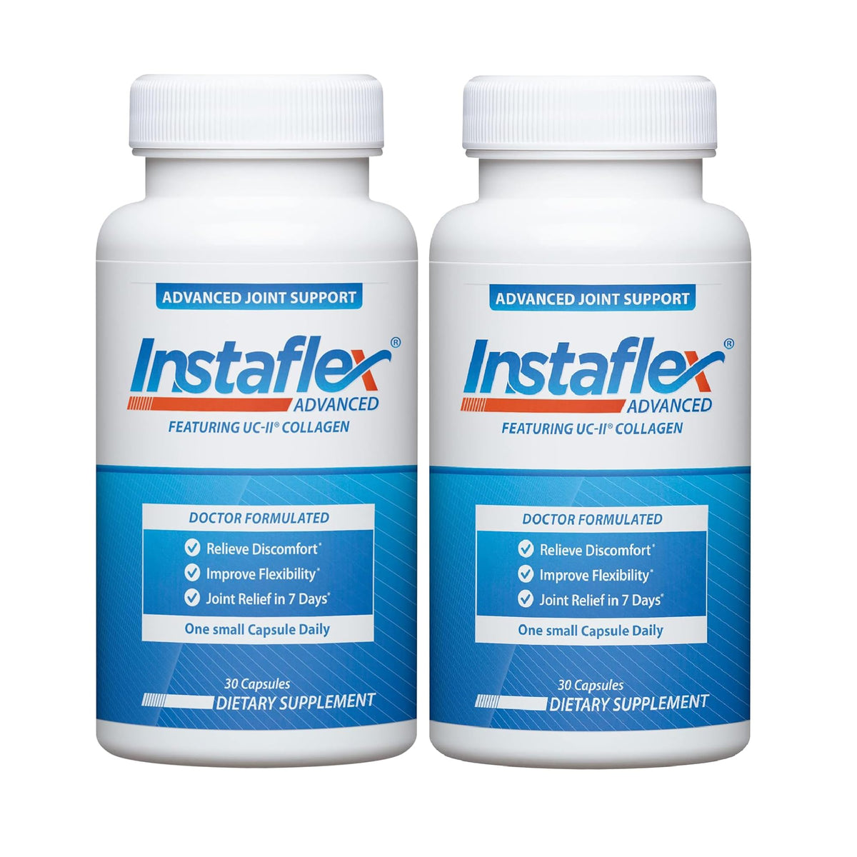 Instaflex Advanced Joint Support Supplement - Turmeric, Resveratrol, Boswellia Serrata Extract, BioPerine, UC-II Collagen- 30 Count