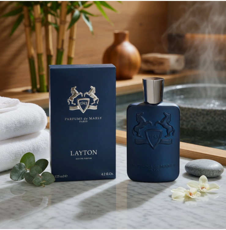 Parfums de Marly Layton Eau de Parfum Spray for Men | 4.2 oz / 125ml Luxury Fragrance