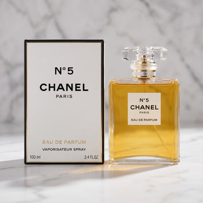 CHANEL No. 5 Eau de Parfum EDP Spray for Women 3.4 oz / 100ml New Sealed