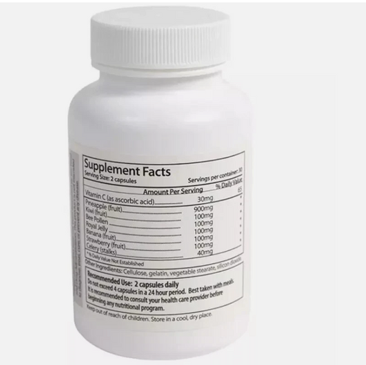 Semenhance Fruity Taste Formula – Natural Flavor Support Supplement | 60 Capsules
