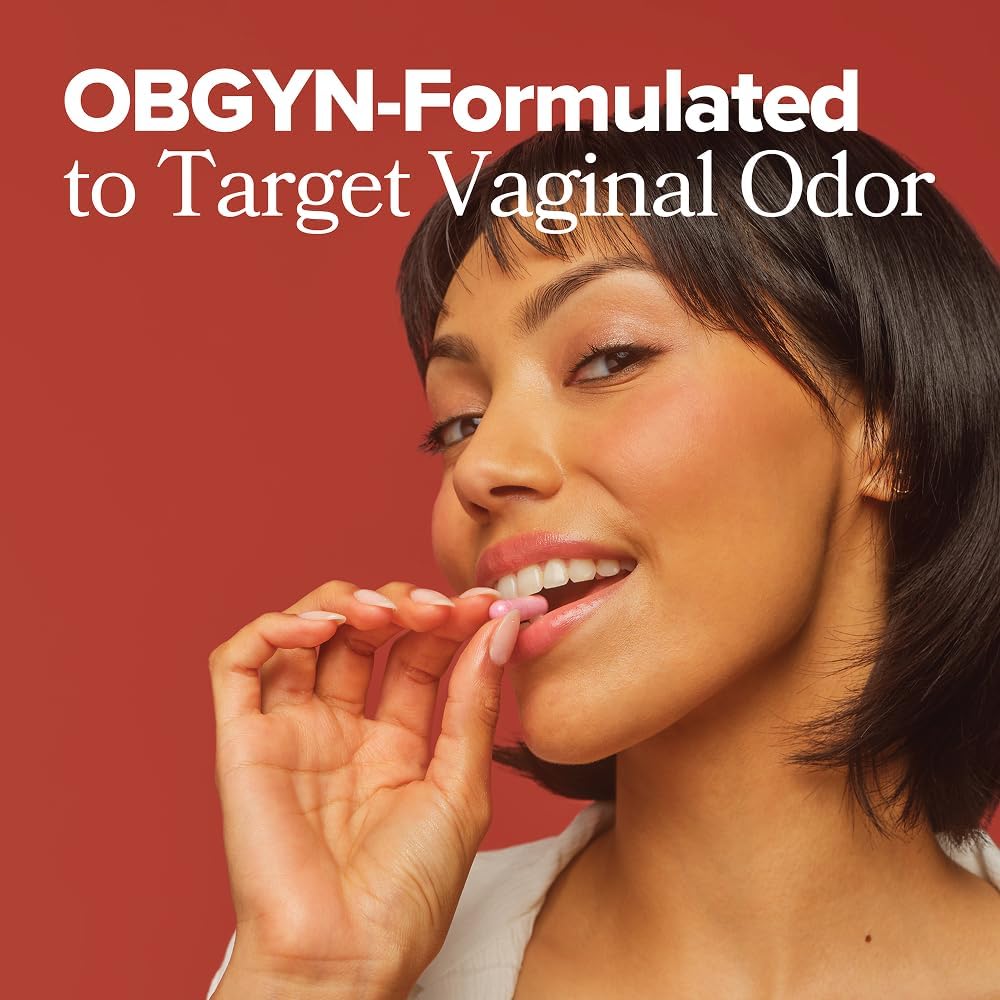 O Positiv URO Vaginal Probiotics for Women pH Balance with Prebiotics & Lactobacillus – Vaginal Health Supplement – Support Healthy Vaginal Odor & Flora, 60 Count (Pack of 1), 1 Month Supply