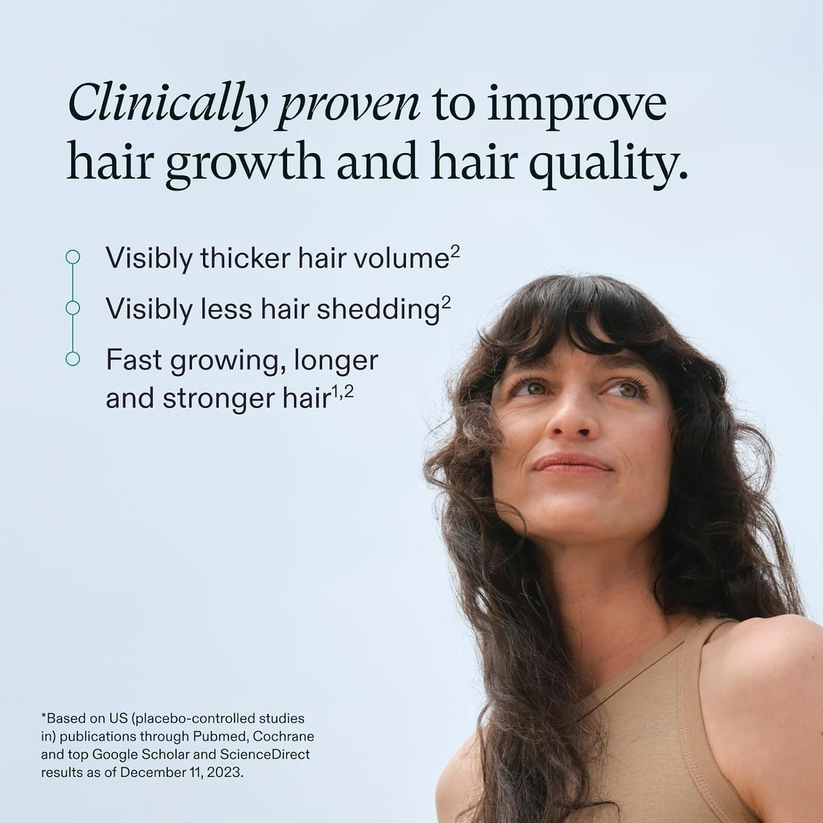 Nutrafol Women's Hair Growth Supplements, Ages 18-44, Clinically Tested for Visibly Thicker and Stronger Hair, Dermatologist Recommended - 1 Month Supply
