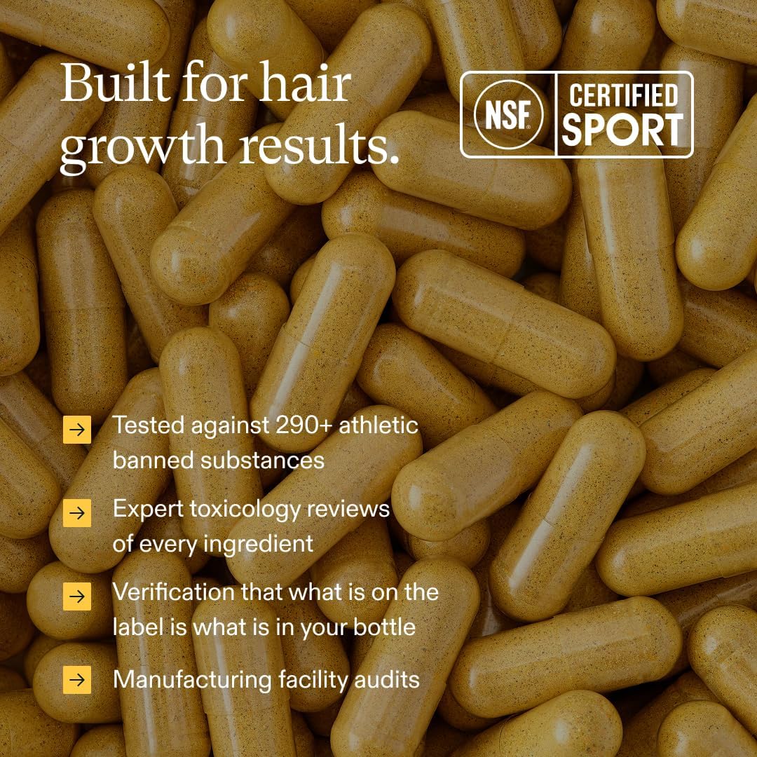 Nutrafol Women's Hair Growth Supplements, Ages 18-44, Clinically Tested for Visibly Thicker and Stronger Hair, Dermatologist Recommended - 1 Month Supply
