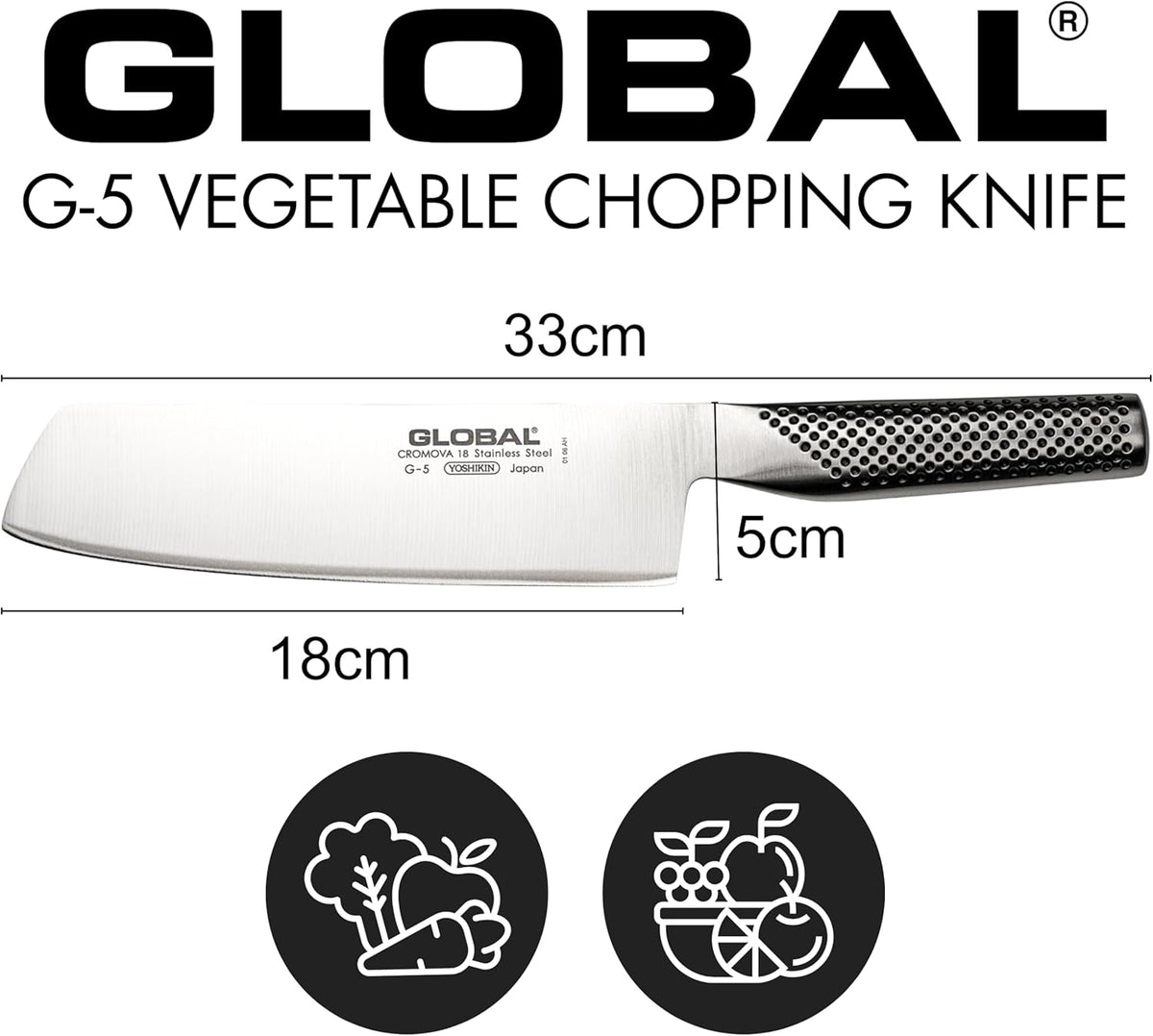 Global 7" Vegetable Knife