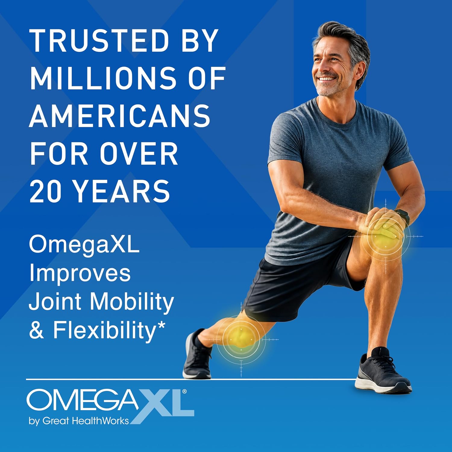OmegaXL Joint Support Supplement, 120 Count | Green Lipped Mussel Oil, Soft Gel Pill, Natural Joint and Muscle Support Supplement, Clinically Supported, Non-GMO, Drug-Free