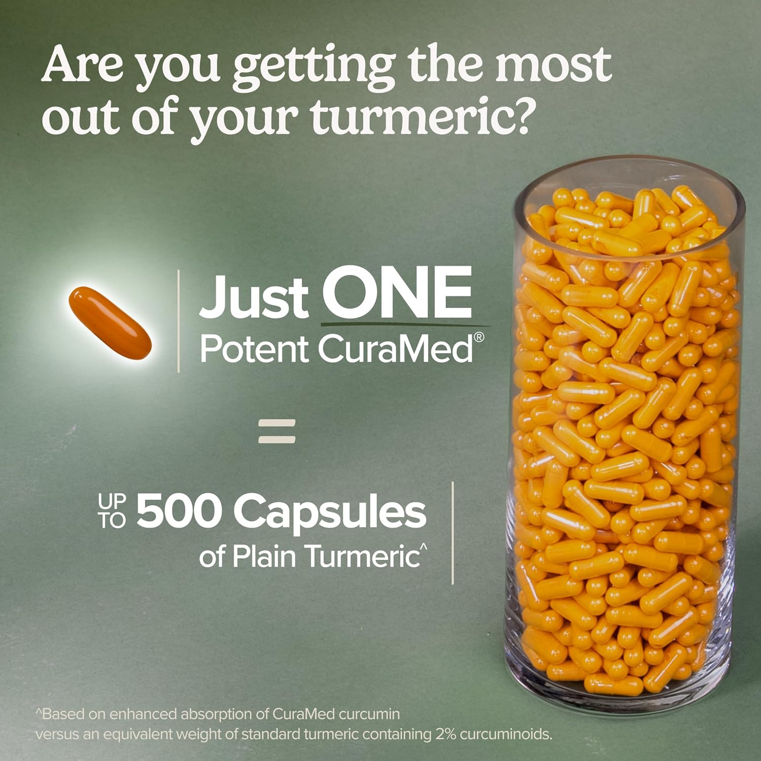 Terry Naturally CuraMed 750 mg - BCM-95 Curcumin Supplement - Brain, Heart and Liver Health Support - High-Potency Turmeric Complex - 120 Softgels
