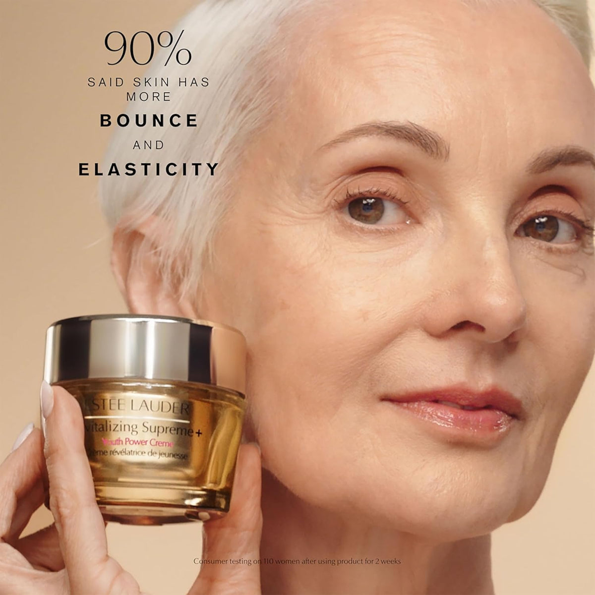 Estée Lauder Revitalizing Supreme+ Youth Power Cream Moisturizer with Hyaluronic Acid & Peptides, Anti Aging | Face & Neck Cream