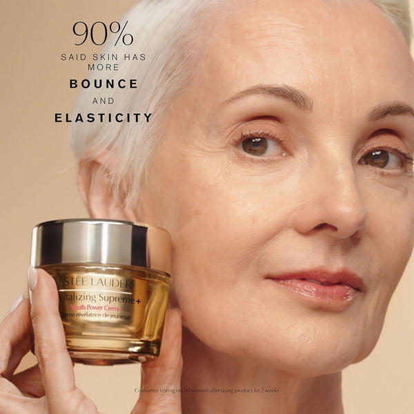 Estée Lauder Revitalizing Supreme+ Youth Power Cream Moisturizer with Hyaluronic Acid & Peptides, Anti Aging | Face & Neck Cream