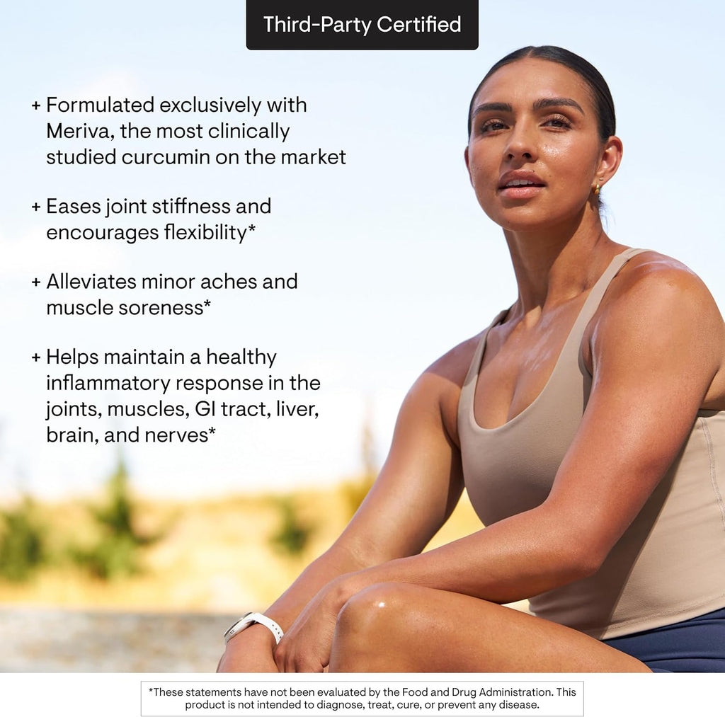 THORNE - Curcumin Phytosome 1000 mg (Meriva) - Clinically Studied, High Absorption - Supports Healthy Inflammatory Response in Joints, Muscles, GI Tract, Liver, Brain & Nerves* - 60 Servings