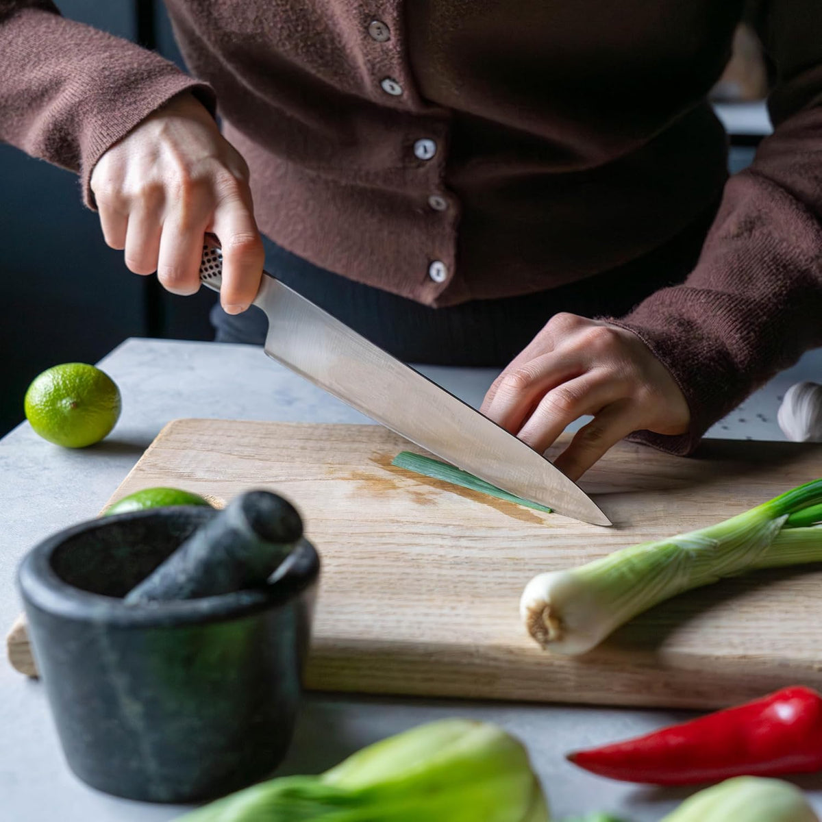 Global - 8 inch, 20cm Chef's Knife,Silver