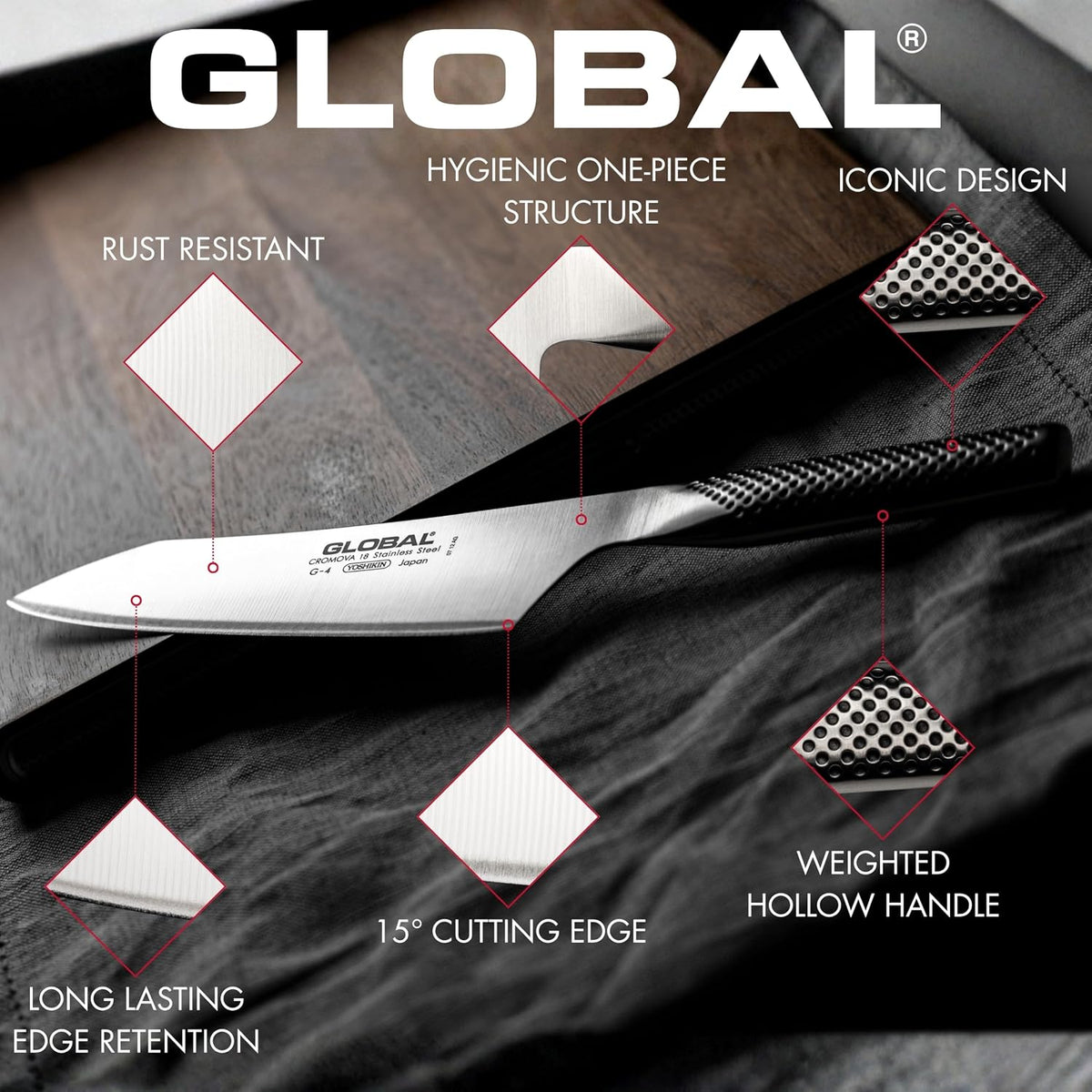 Global 7" Vegetable Knife