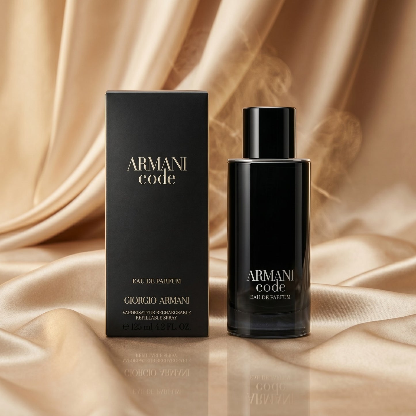 Giorgio Armani Code Eau de Parfum for Men 4.2 oz / 125ml Spray 100% Authentic New Sealed