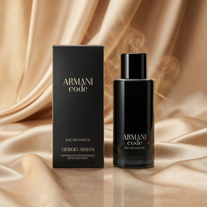 Giorgio Armani Code Eau de Parfum for Men 4.2 oz / 125ml Spray 100% Authentic New Sealed