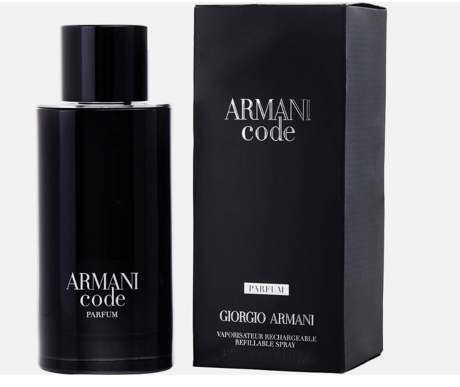 Armani Code Parfum by Giorgio Armani for Men | 4.2 oz / 125ml Luxury Parfum Spray