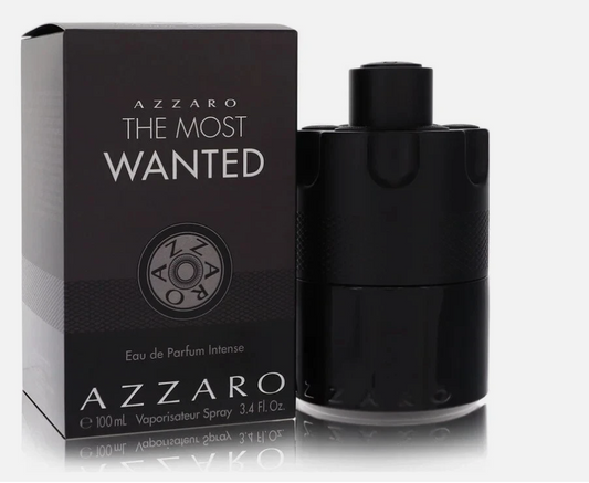 Azzaro The Most Wanted Eau de Parfum Intense for Men | 100ml / 3.4 fl oz Long-Lasting Men's Cologne