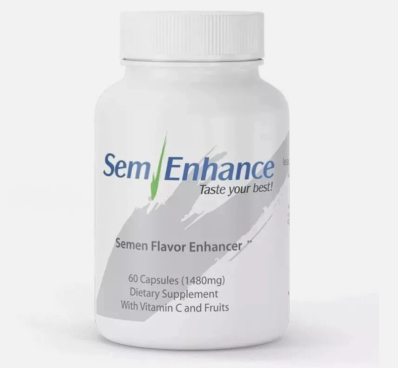 Semenhance Fruity Taste Formula – Natural Flavor Support Supplement | 60 Capsules
